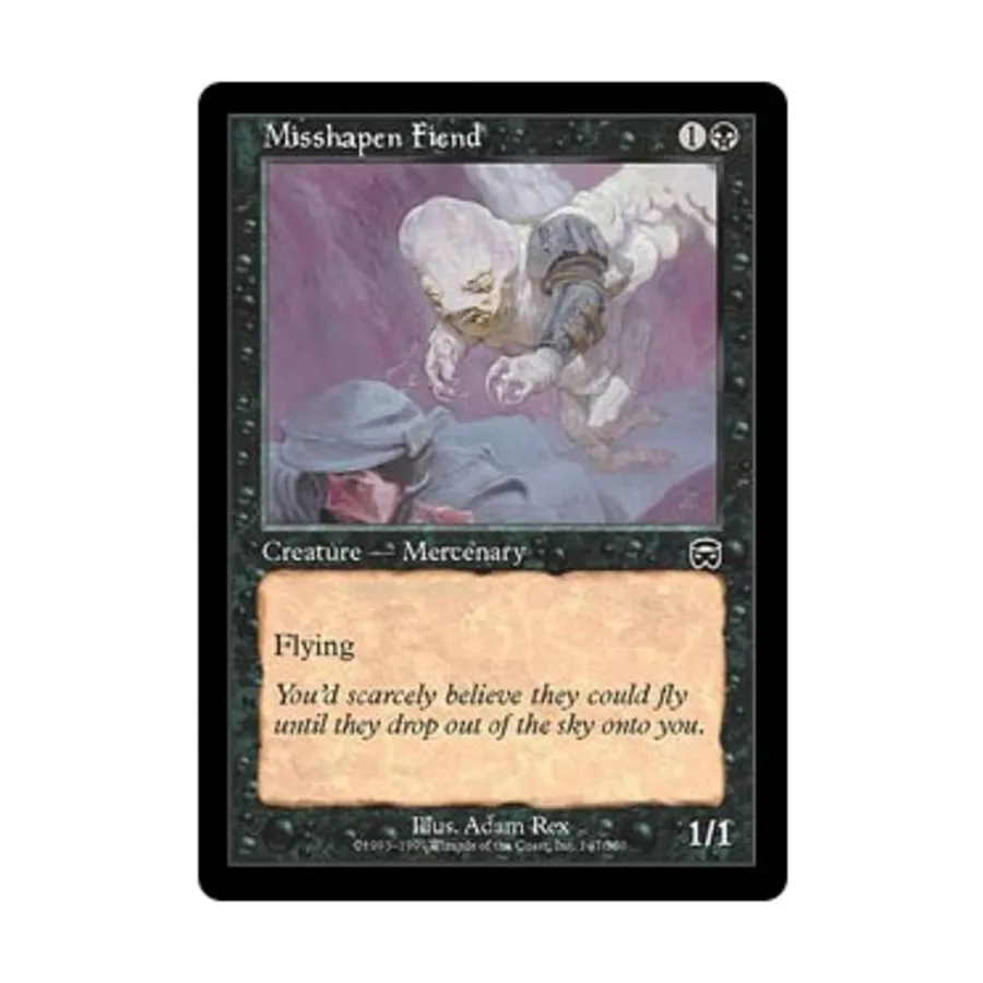 CCG Уродливый Дьявол (клавиша C), MTG - Mercadian Masques
CCG Уродливый Дьявол (клавиша C), MTG - Mercadian Masques