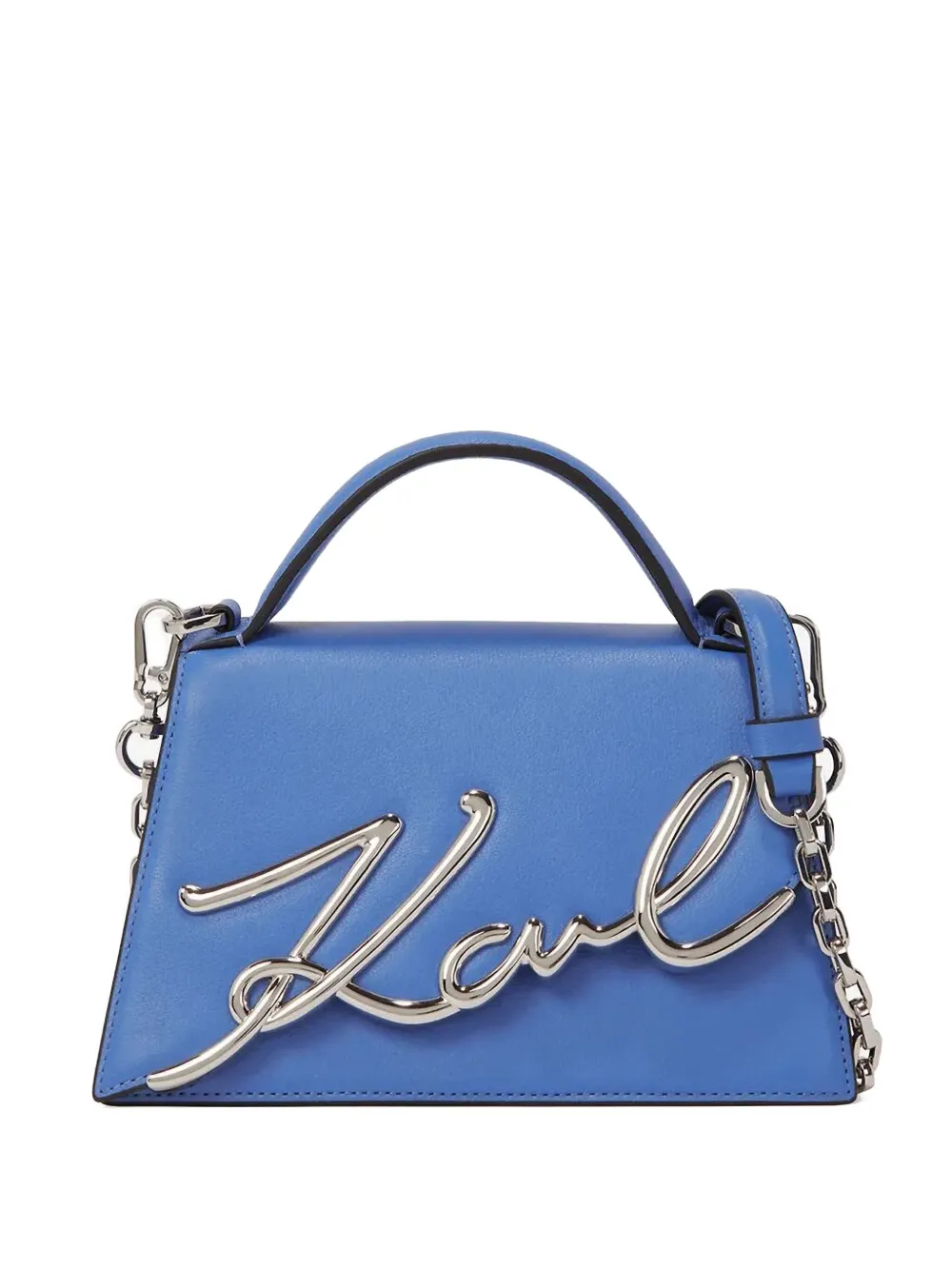 Маленькая сумка через плечо K/Signature KARL LAGERFELD, синий 
Маленькая сумка через плечо K/Signature KARL LAGERFELD, синий