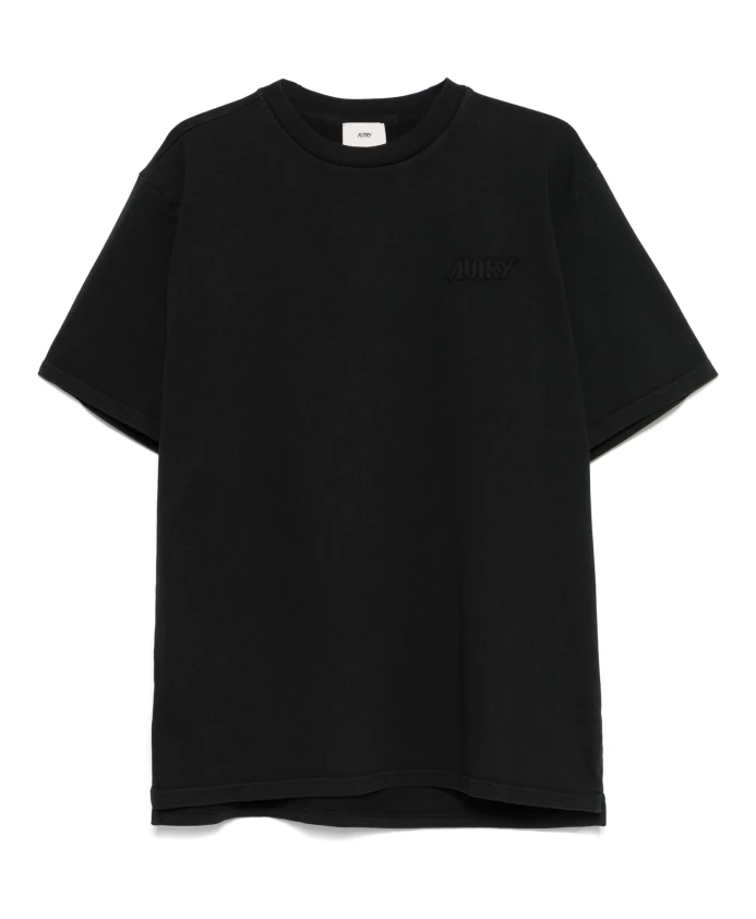 Черная футболка с круглым вырезом и нашивкой с логотипом. Autry, черный
Черная футболка с круглым вырезом и нашивкой с логотипом. Autry, черный