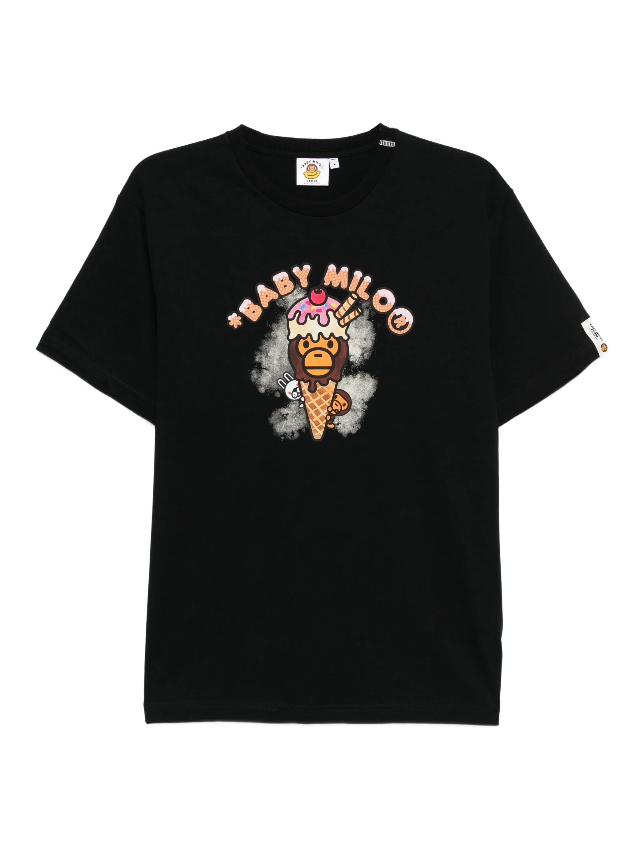 Футболка с графичным принтом Baby Milo Store By A Bathing Ape, черный
Футболка с графичным принтом Baby Milo Store By A Bathing Ape, черный