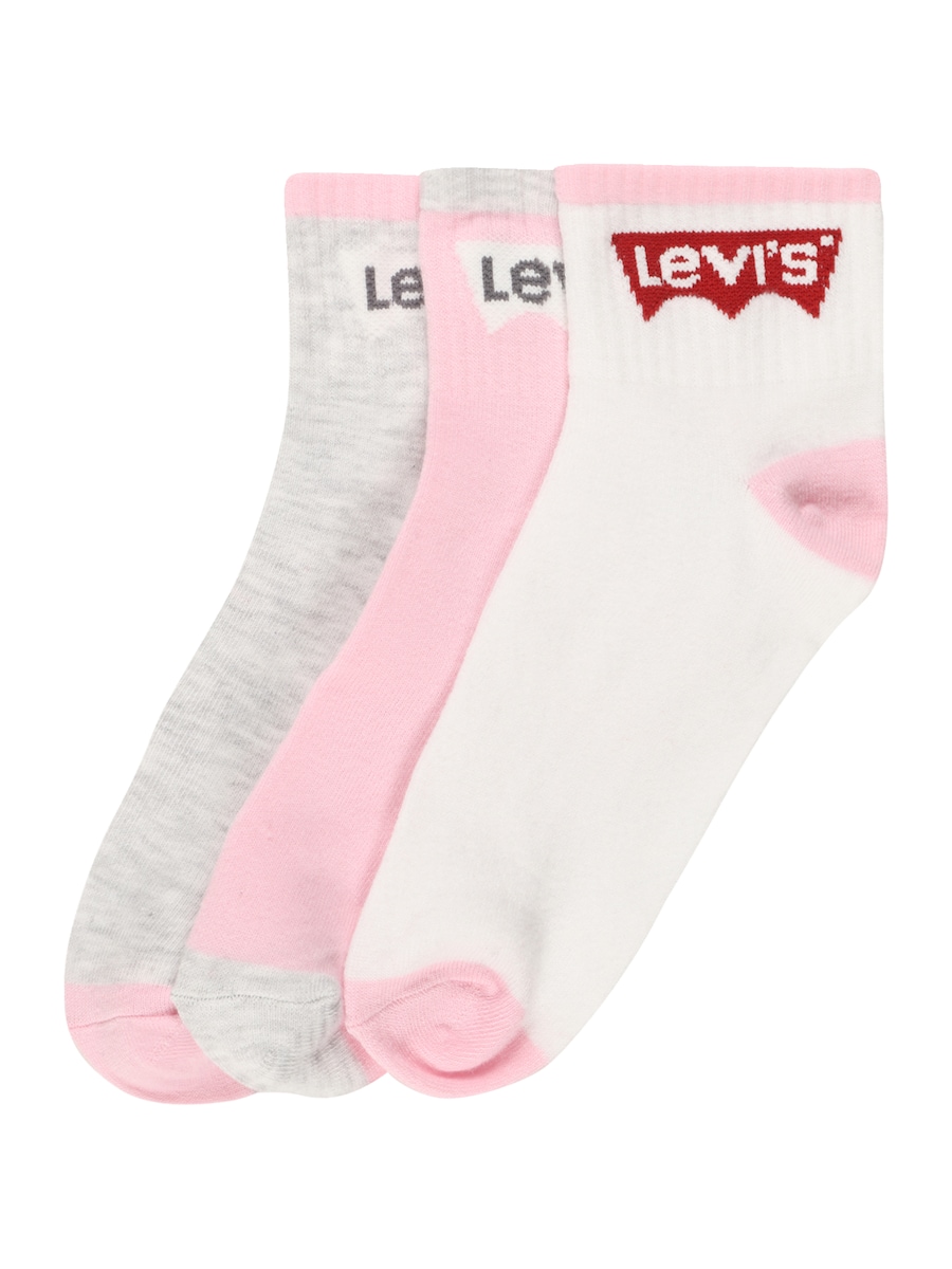 Носки LEVI'S BATWING, серый/розовый/белый
Носки LEVI'S BATWING, серый/розовый/белый