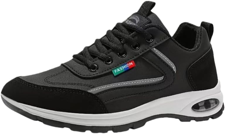 Мужские модные спортивные кроссовки - плоская подошва, шнуровка, круглый носок, повседневные кроссовки - удобные и легкие, подходят для любого сезона и рабочей одежды Spkfhd, черный
Мужские модные спортивные кроссовки - плоская подошва, шнуровка, круглый носок, повседневные кроссовки - удобные и легкие, подходят для любого сезона и рабочей одежды Spkfhd, черный