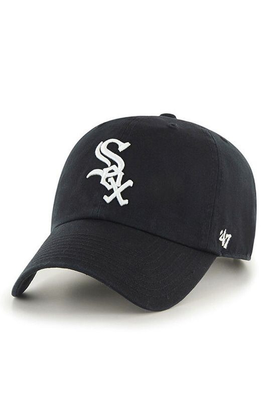Кепка Chicago White Sox 47brand, черный 
Кепка Chicago White Sox 47brand, черный