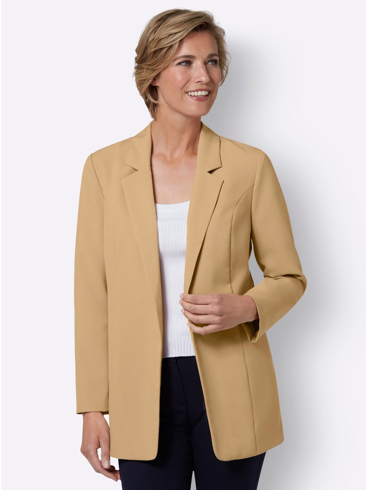 Sieh an! Блейзер верблюжьего цвета
Sieh an! Блейзер верблюжьего цвета