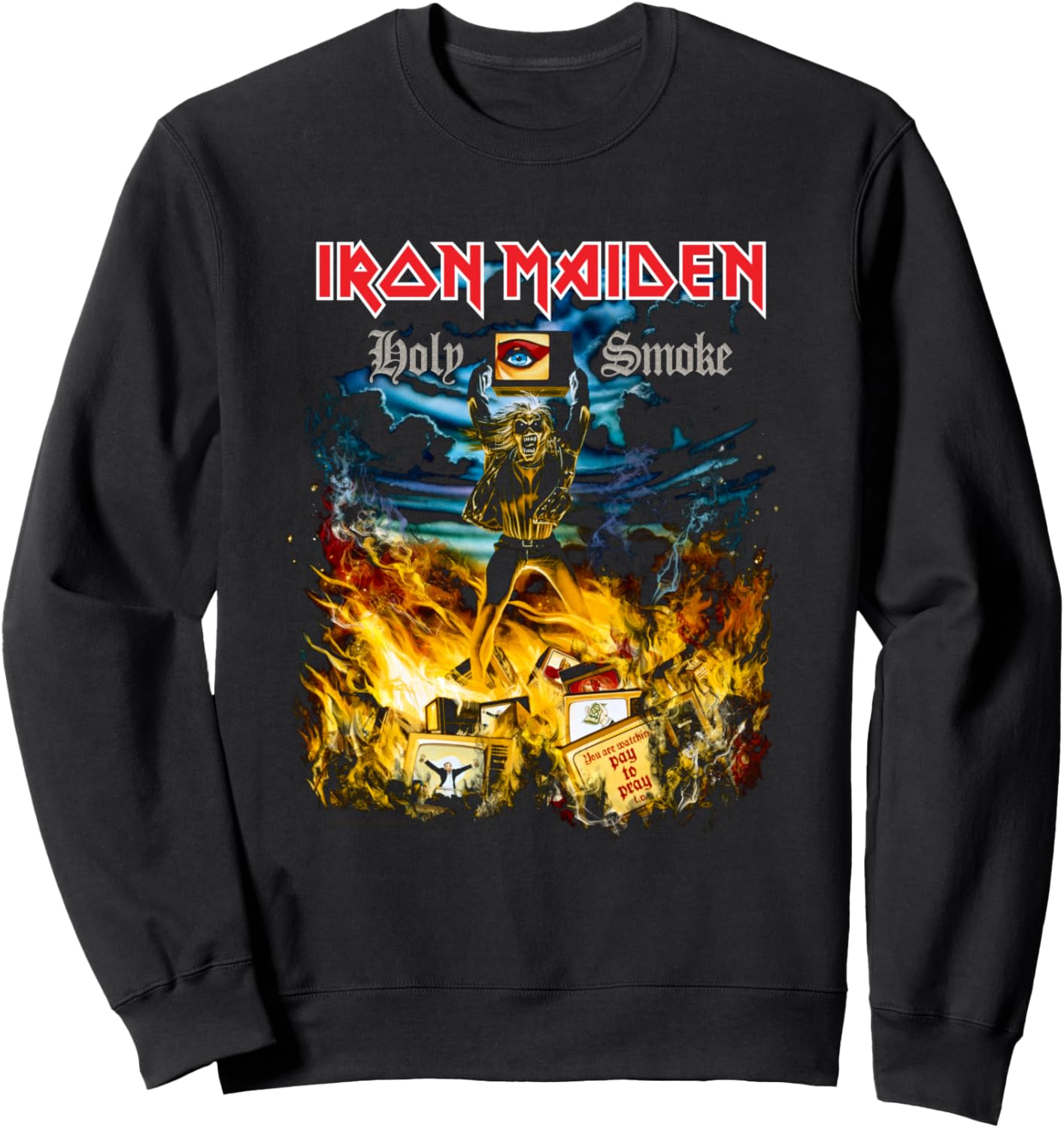 Eddie Holy Smoke, толстовка, черная Iron Maiden, Черный, Eddie Holy Smoke, толстовка, черная Iron Maiden
Eddie Holy Smoke, толстовка, черная Iron Maiden, Черный, Eddie Holy Smoke, толстовка, черная Iron Maiden