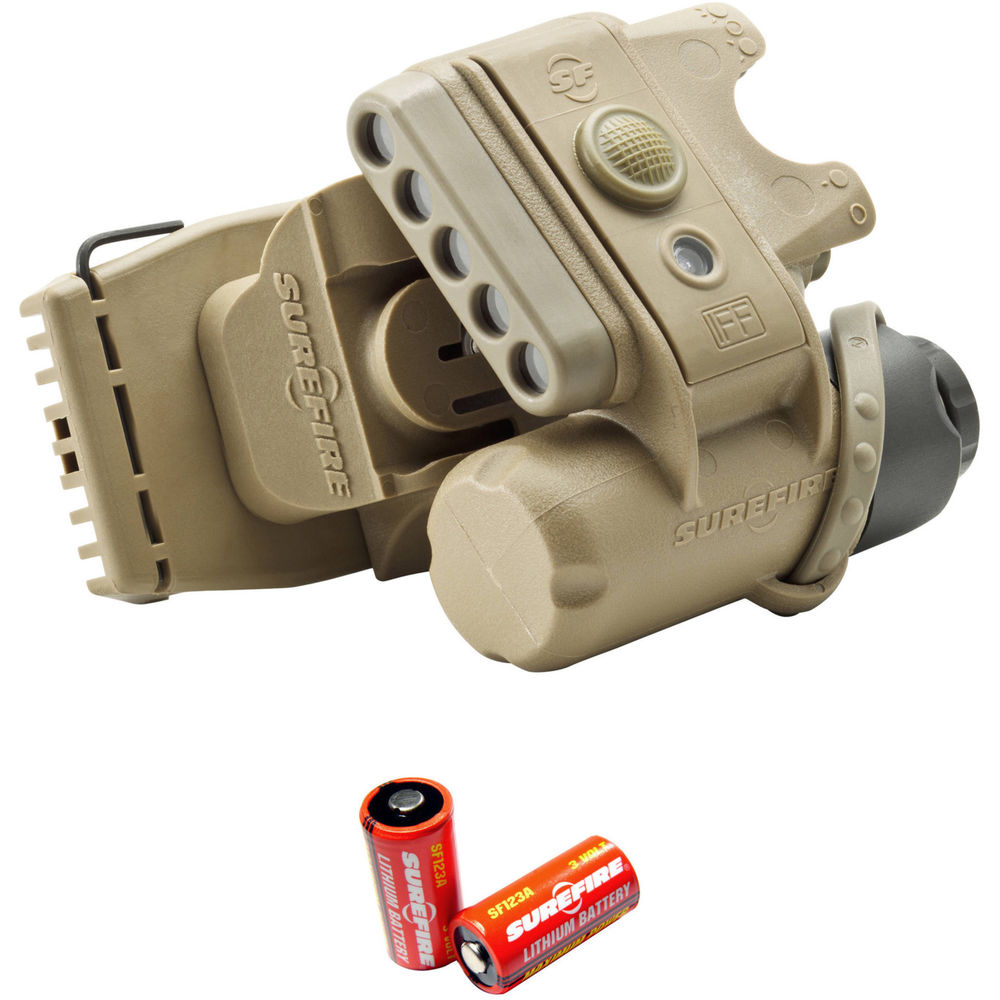 SureFire HL1-A Dual Output White/Blue LED Helmet Light HL1-A-TN
SureFire HL1-A Dual Output White/Blue LED Helmet Light HL1-A-TN