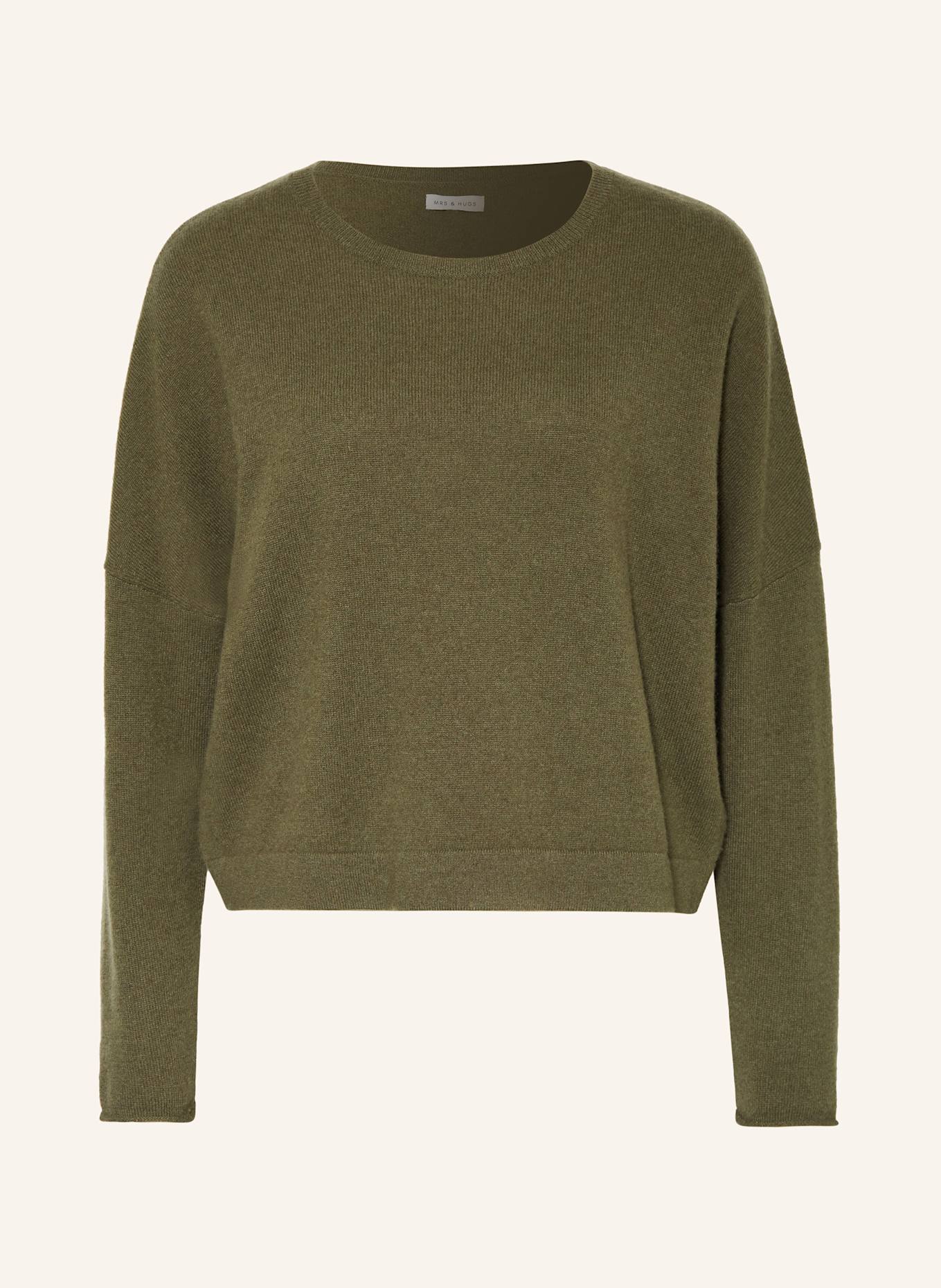 Кашемировый свитер Mrs & Hugs, хаки
Кашемировый свитер Mrs & Hugs, хаки