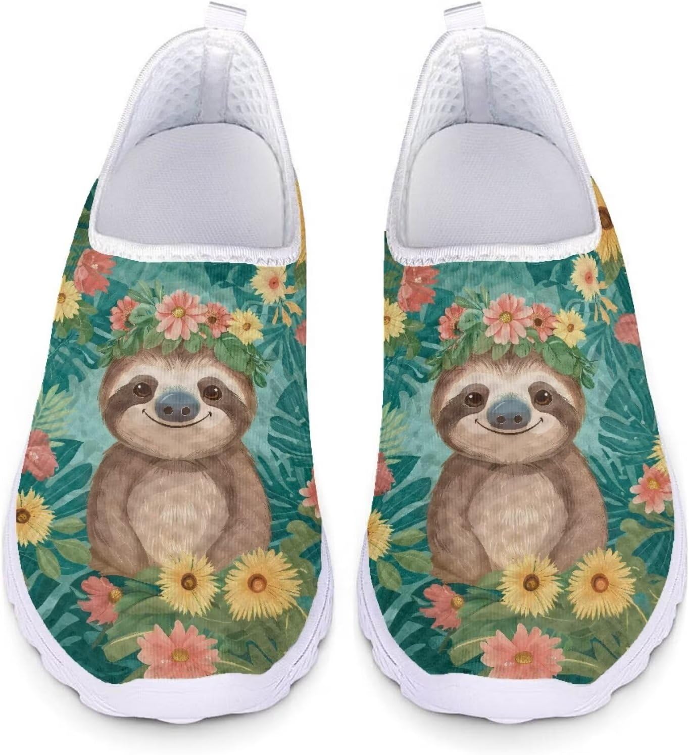 Кроссовки Veniyate легкие повседневные для женщин и мужчин, с запрокидыванием, летние пляжные акваобувь, спортивная обувь, Cute Sloth Floral
Кроссовки Veniyate легкие повседневные для женщин и мужчин, с запрокидыванием, летние пляжные акваобувь, спортивная обувь, Cute Sloth Floral