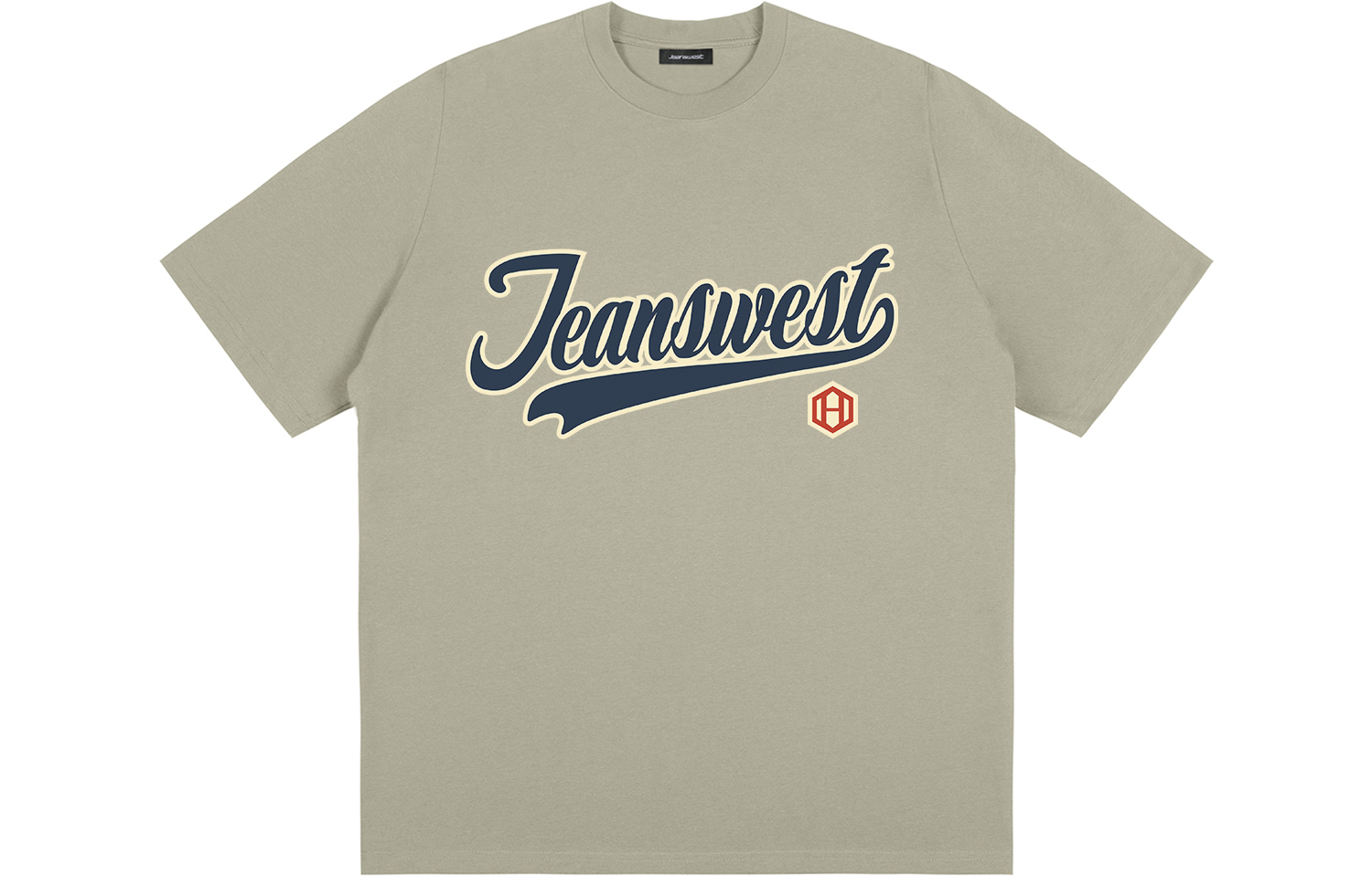 Футболка унисекс JEANSWEST, серо-зеленый
Футболка унисекс JEANSWEST, серо-зеленый