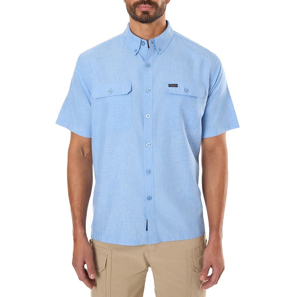 Прозрачная рубашка с короткими рукавами Big & Tall Smith's Workwear, цвет Chambray Blue
Прозрачная рубашка с короткими рукавами Big & Tall Smith's Workwear, цвет Chambray Blue