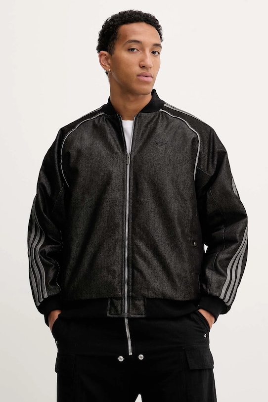 Джинсовая куртка-бомбер Jkt Adidas Originals, черный
Джинсовая куртка-бомбер Jkt Adidas Originals, черный