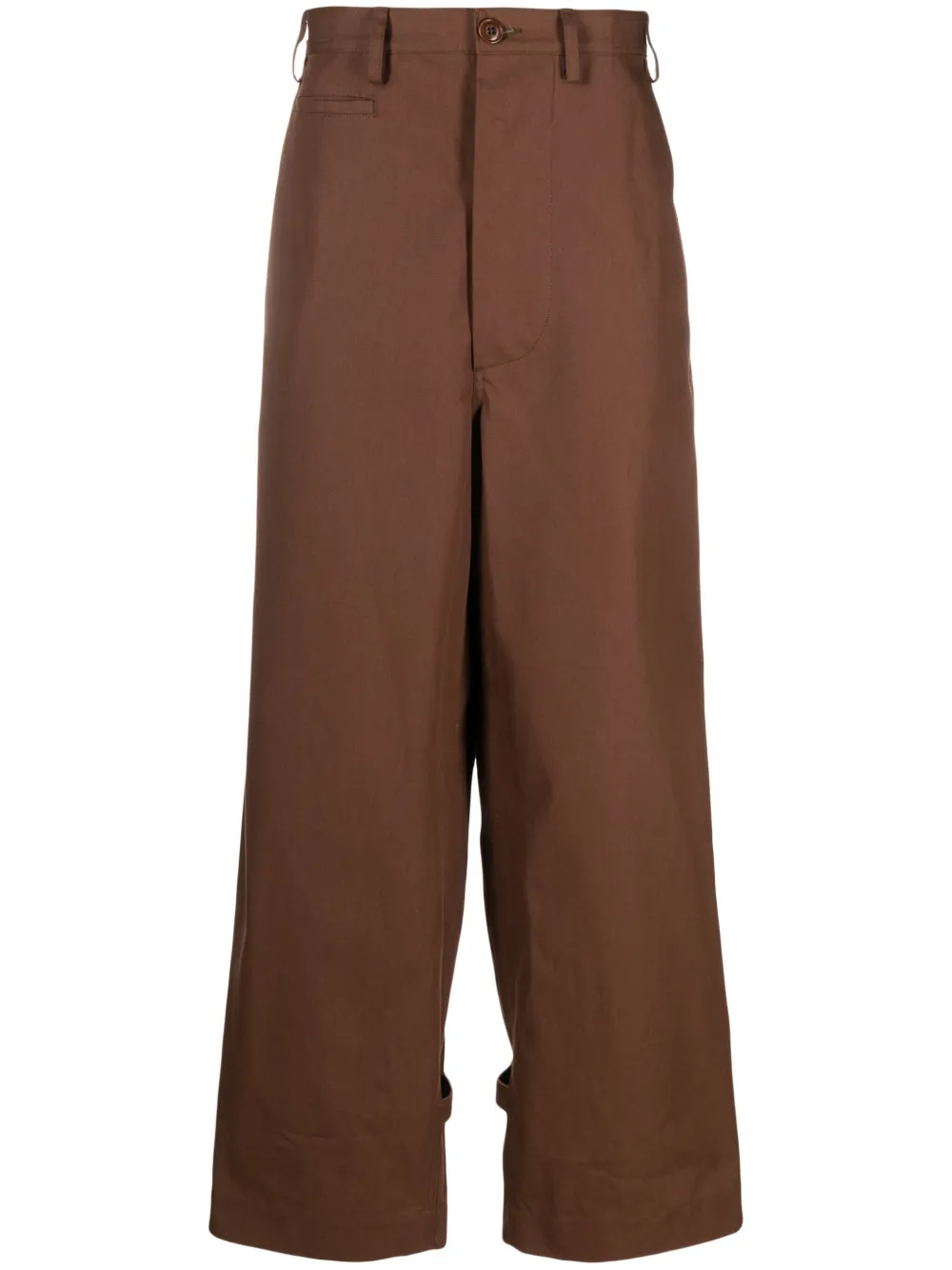 Прямые брюки с карманами KENZO, коричневый
Прямые брюки с карманами KENZO, коричневый