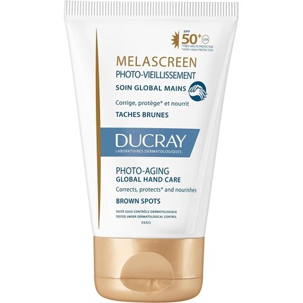 Крем для рук Melascreen Spf50 + 50мл, Ducray 
Крем для рук Melascreen Spf50 + 50мл, Ducray