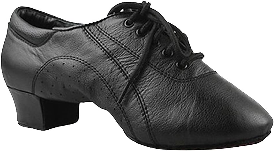 Мужские мягкие кожаные джазовые туфли Современные латинские с закрытым носком на шнуровке Каблук 4 см Стандартные танцевальные туфли Shutup.Dance, черный
Мужские мягкие кожаные джазовые туфли Современные латинские с закрытым носком на шнуровке Каблук 4 см Стандартные танцевальные туфли Shutup.Dance, черный