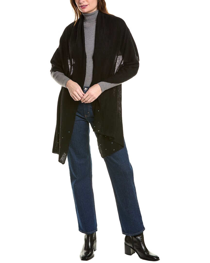 Кашемировый шарф Portolano, черный
Кашемировый шарф Portolano, черный