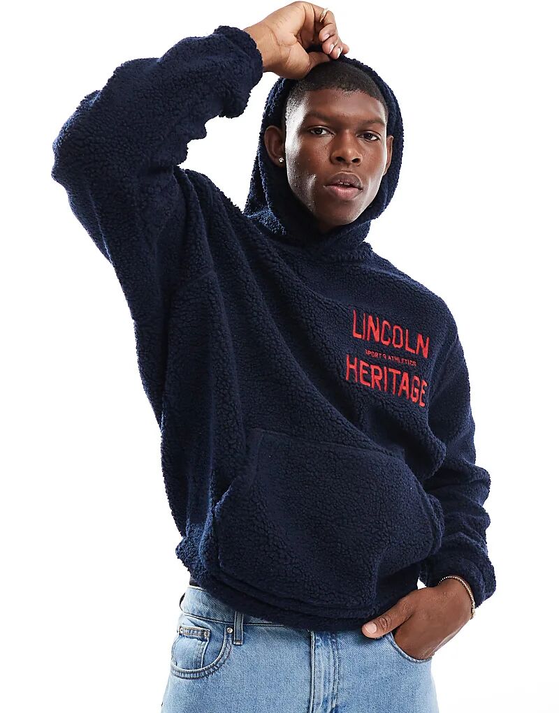 Толстовка свободного кроя с капюшоном Borg с принтом темно-синего цвета ASOS DESIGN
Толстовка свободного кроя с капюшоном Borg с принтом темно-синего цвета ASOS DESIGN