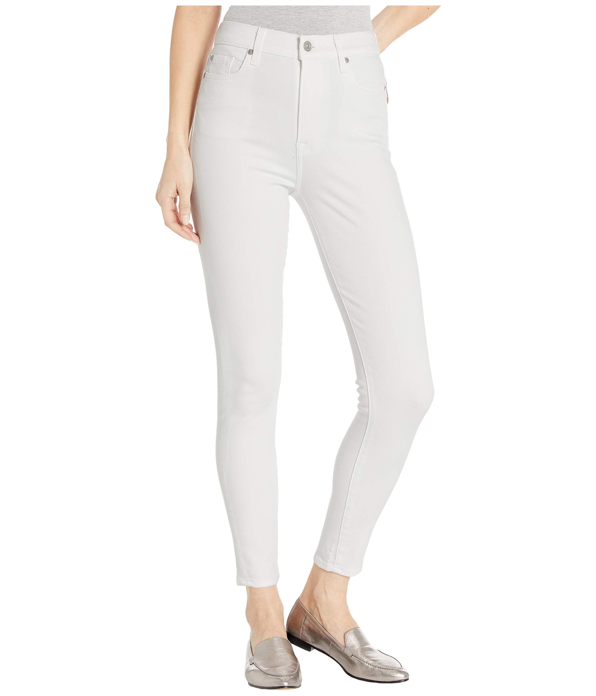 Джинсы 7 For All Mankind High-Waist Ankle Skinny In Slim Illusion White, Slim Illusion White
Джинсы 7 For All Mankind High-Waist Ankle Skinny In Slim Illusion White, Slim Illusion White