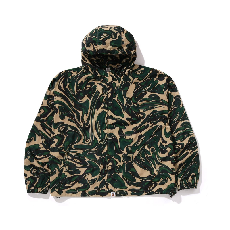 Bape Marbling Camo Bathing Ape Logo Нейлоновая Куртка с Капюшоном A BATHING APE, Зеленый GRX
Bape Marbling Camo Bathing Ape Logo Нейлоновая Куртка с Капюшоном A BATHING APE, Зеленый GRX