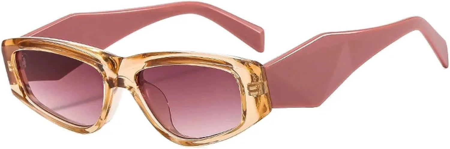 Ретро уникальные солнцезащитные очки неправильной формы «кошачий глаз» для женщин и мужчин, модные с защитой от УФ-излучения UV400 HHZZYVY, Champagne Red
Ретро уникальные солнцезащитные очки неправильной формы «кошачий глаз» для женщин и мужчин, модные с защитой от УФ-излучения UV400 HHZZYVY, Champagne Red