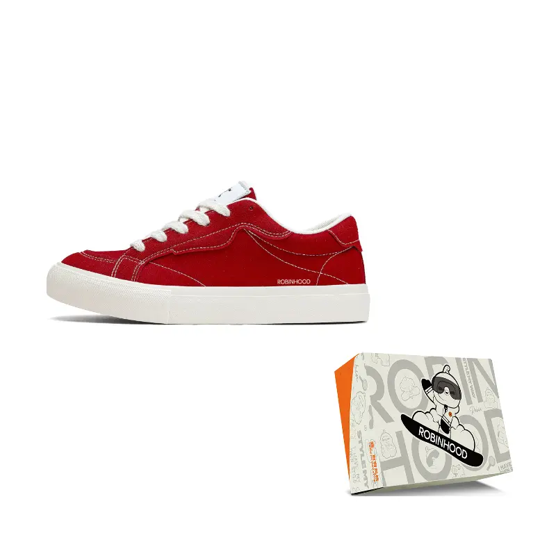 ROBINHOOD Кроссовки для скейтбординга мужские с амортизацией, защитой от ударов и устойчивостью к истиранию, низкие, красные, цвет Red
ROBINHOOD Кроссовки для скейтбординга мужские с амортизацией, защитой от ударов и устойчивостью к истиранию, низкие, красные, цвет Red