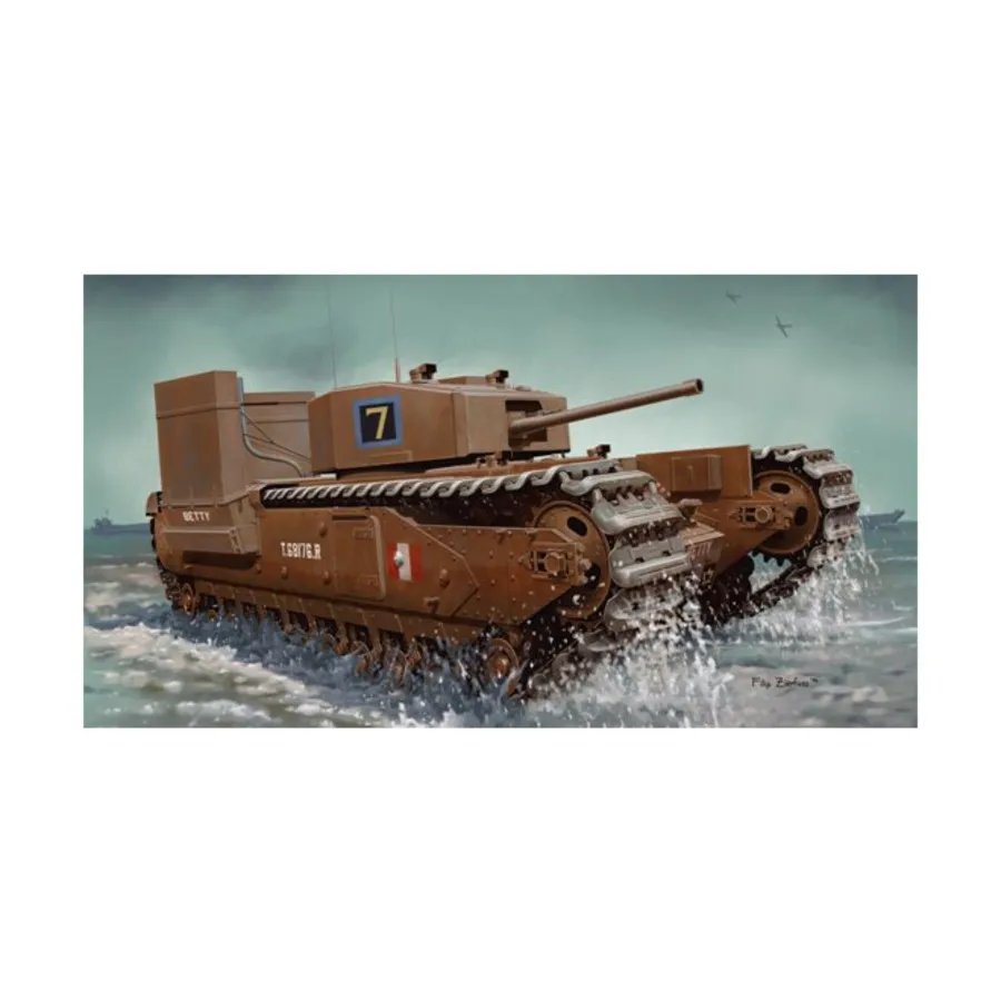 Churchill Mk.III с комплектом для глубоководного плавания - операция «Юбилей», Дьепп, Франция, 1942 г., Dragon Models - Armor Pro Series (1:72)
Churchill Mk.III с комплектом для глубоководного плавания - операция «Юбилей», Дьепп, Франция, 1942 г., Dragon Models - Armor Pro Series (1:72)