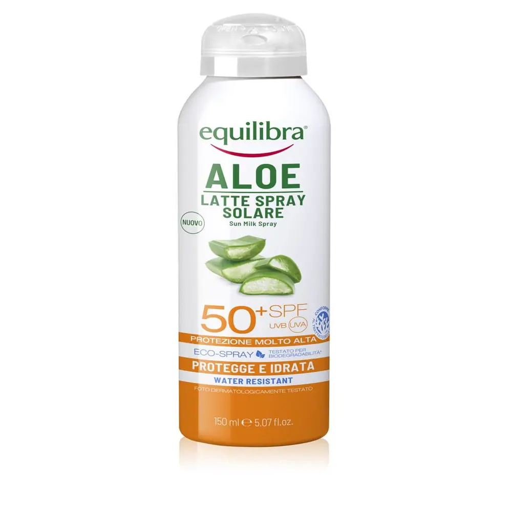Солнцезащитный крем Crema Solar Aloe Vera En Spray Pro Uv Spf Equilibra, 150 мл
Солнцезащитный крем Crema Solar Aloe Vera En Spray Pro Uv Spf Equilibra, 150 мл