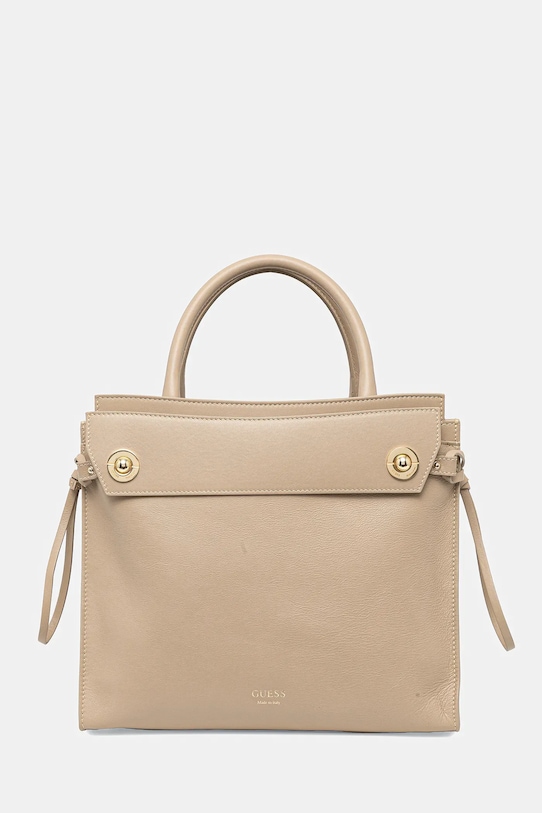 Кожаная сумка Bianca Guess, бежевый
Кожаная сумка Bianca Guess, бежевый