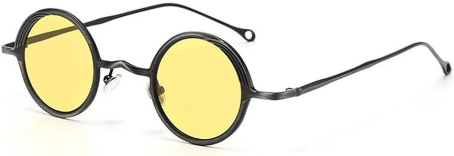 Металлические маленькие круглые панк-солнцезащитные очки для мужчин и женщин, прозрачно-голубые, UV400, для занятий спортом на открытом воздухе и верховой езды UYPTK, Dark Gun Yellow
Металлические маленькие круглые панк-солнцезащитные очки для мужчин и женщин, прозрачно-голубые, UV400, для занятий спортом на открытом воздухе и верховой езды UYPTK, Dark Gun Yellow