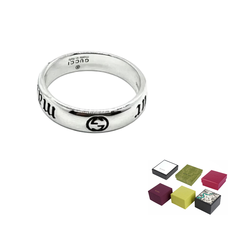 GUCCI Кольцо Ghost 925 из стерлингового серебра Unisex Silver
GUCCI Кольцо Ghost 925 из стерлингового серебра Unisex Silver