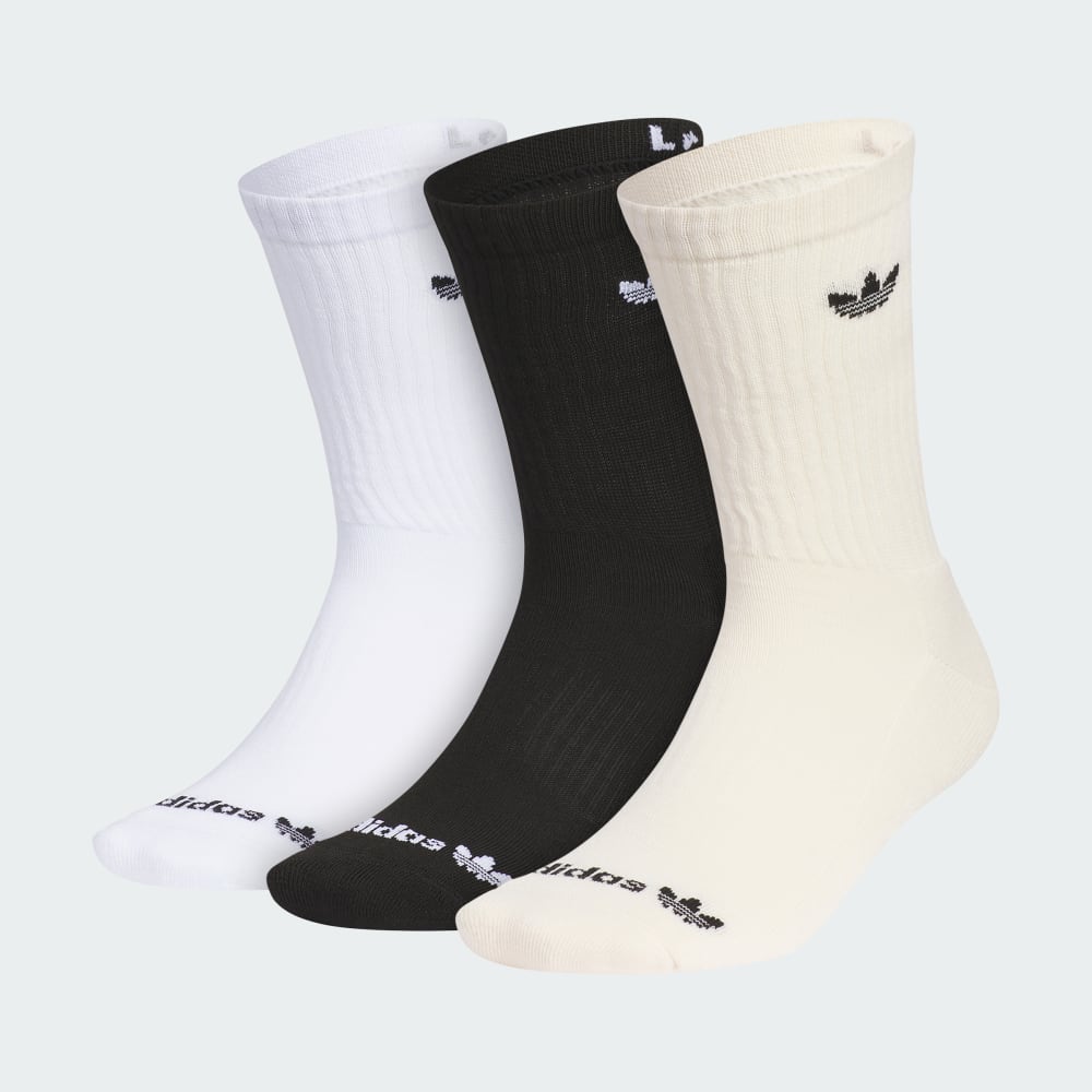 Носки Adidas Originals Trefoil 2.0 3-Pack Crew Socks, цвет White/Black/Wonder White
Носки Adidas Originals Trefoil 2.0 3-Pack Crew Socks, цвет White/Black/Wonder White