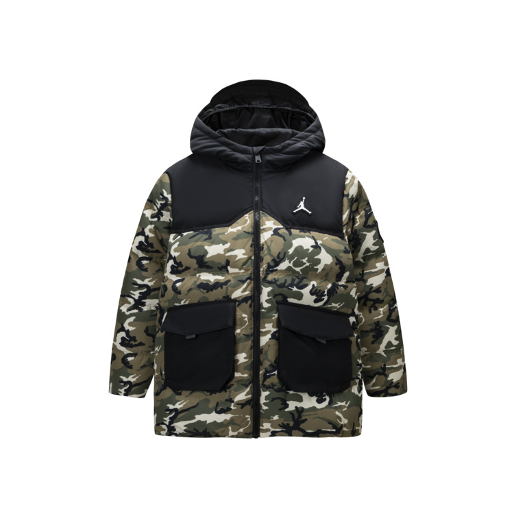 Jordan Пуховик Green Camouflage для подростков
Jordan Пуховик Green Camouflage для подростков