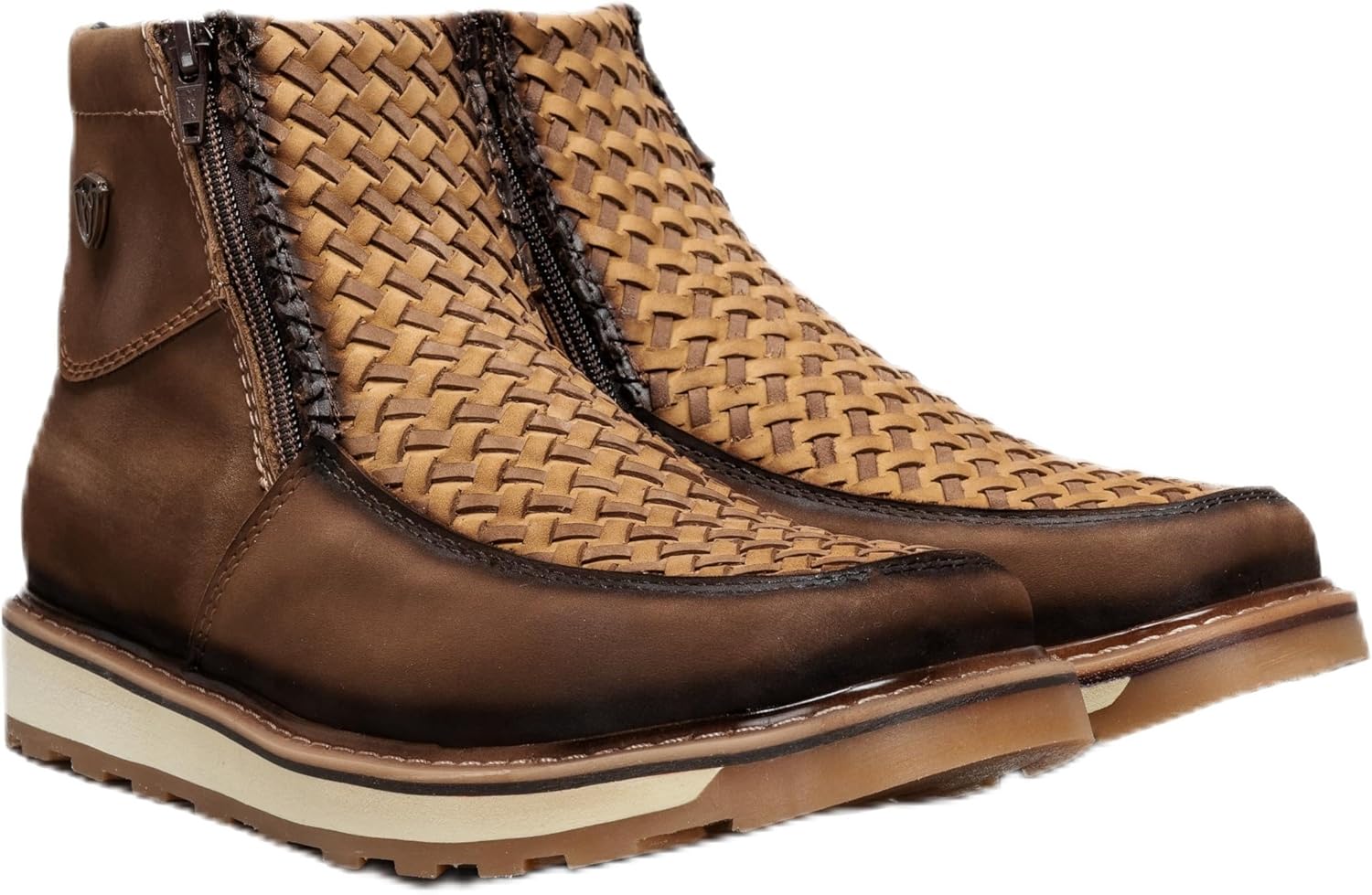 Мужские ботинки Rodeo Cartie Marcoa современного стиля Basken с плетеной отделкой/кожаной косой, с двойной молнией, противоскользящие, Sand
Мужские ботинки Rodeo Cartie Marcoa современного стиля Basken с плетеной отделкой/кожаной косой, с двойной молнией, противоскользящие, Sand