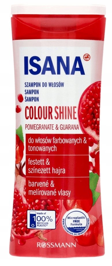 ШАМПУНЬ ISANA COLOUR SHINE ДЛЯ ОКРАШЕННЫХ ВОЛОС Inna marka 
ШАМПУНЬ ISANA COLOUR SHINE ДЛЯ ОКРАШЕННЫХ ВОЛОС Inna marka