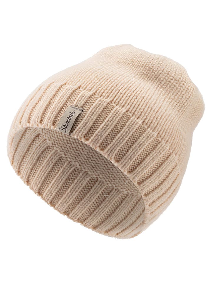 Шапка из шерстяной вязки бежевого цвета Sterntaler
Шапка из шерстяной вязки бежевого цвета Sterntaler