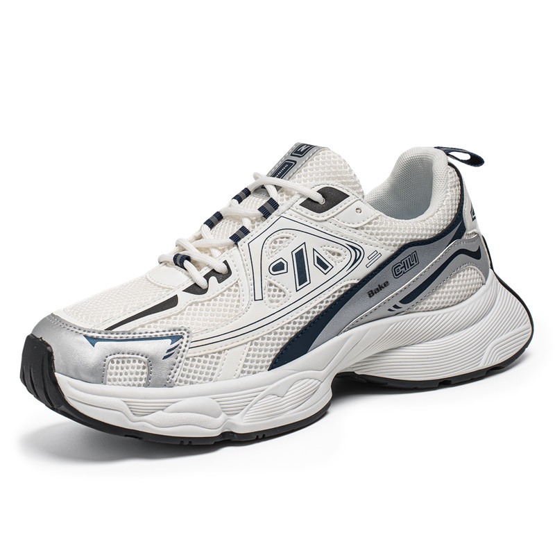 BAKE Износостойкие дышащие легкие мужские кеды лоу-топ белые, цвет White 
BAKE Износостойкие дышащие легкие мужские кеды лоу-топ белые, цвет White