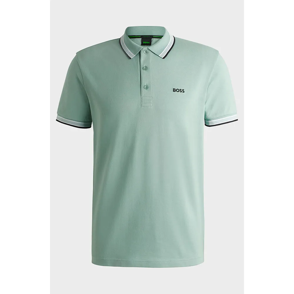 Поло с коротким рукавом BOSS Paddy 01, зеленый
Поло с коротким рукавом BOSS Paddy 01, зеленый