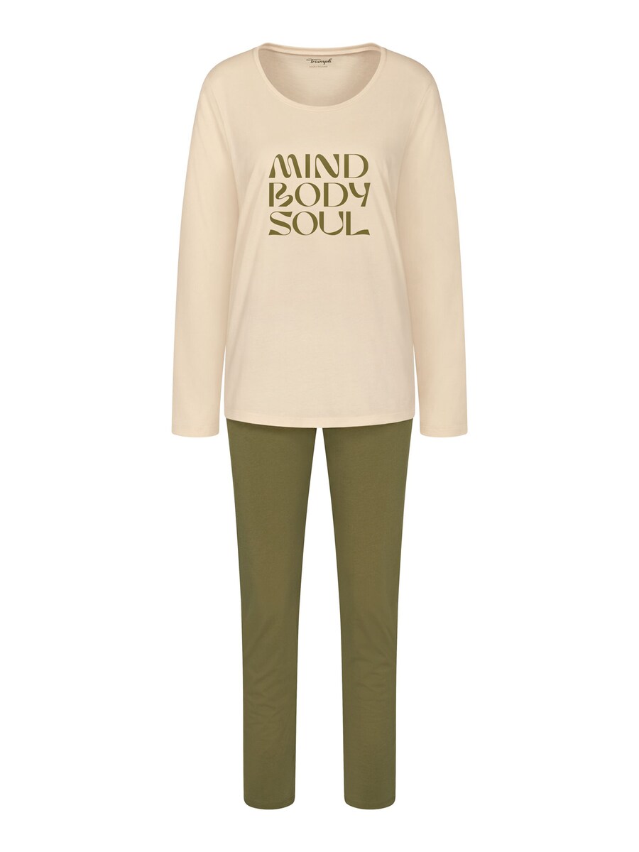 Пижама TRIUMPH Basic, цвет Cream/Khaki
Пижама TRIUMPH Basic, цвет Cream/Khaki