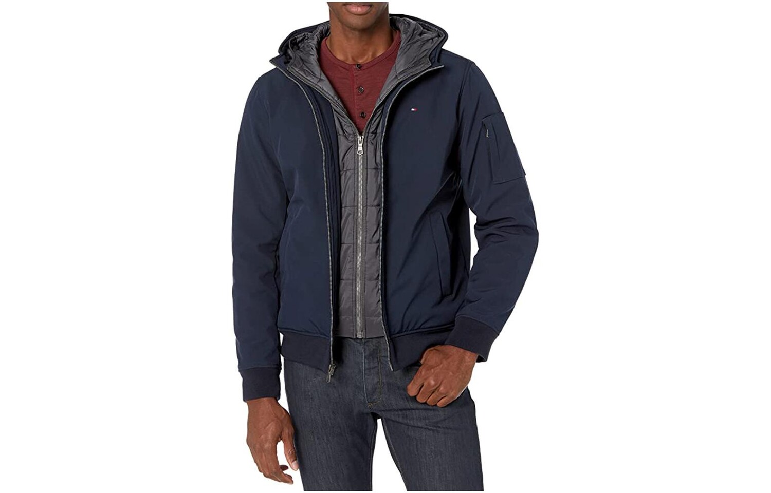 Куртка мужская темно-синяя Tommy Hilfiger, синий
Куртка мужская темно-синяя Tommy Hilfiger, синий