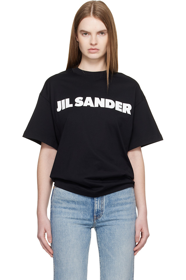 Футболка с логотипом Jil Sander, черный
Футболка с логотипом Jil Sander, черный