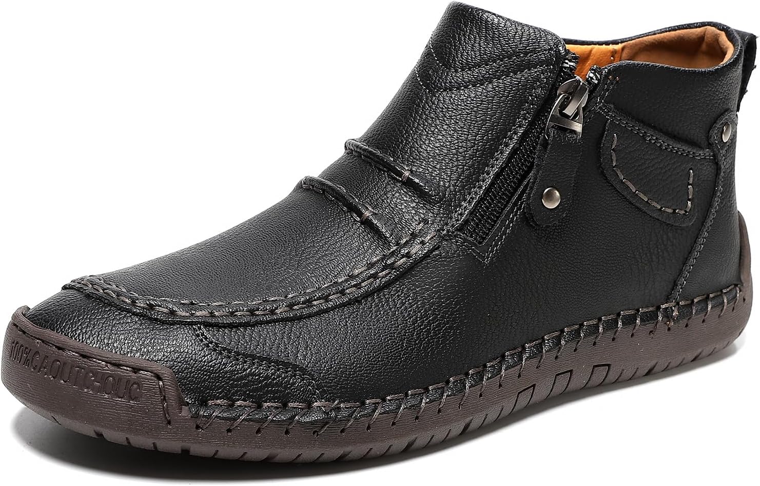 Мужские ручной работы премиальные кожаные слипоны, ортопедические лоферы с широкой носочной частью, ретро-кэжуал нескользящие прогулочные туфли для повседневной носки и путешествий Generic, черный
Мужские ручной работы премиальные кожаные слипоны, ортопедические лоферы с широкой носочной частью, ретро-кэжуал нескользящие прогулочные туфли для повседневной носки и путешествий Generic, черный