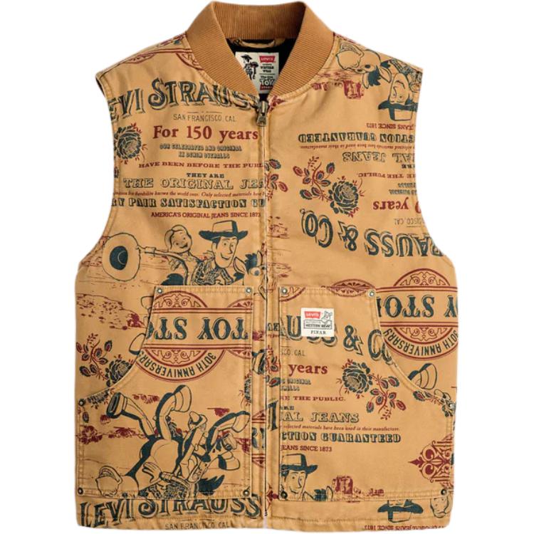 Левис x история игрушек FW25 жилет унисекс Levis, Print
Левис x история игрушек FW25 жилет унисекс Levis, Print