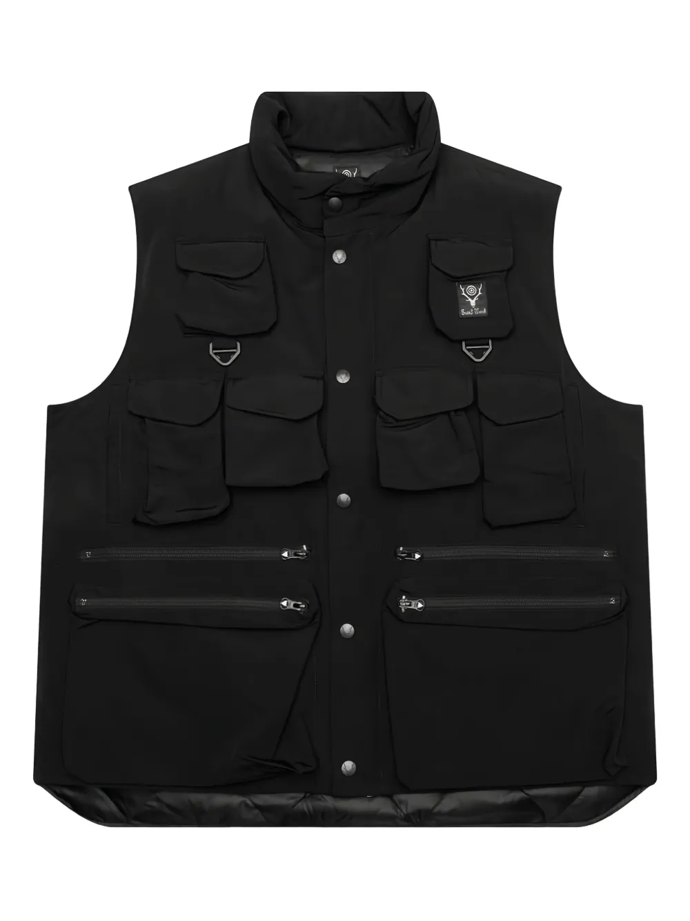 Жилет на молнии с несколькими карманами SOUTH2 WEST8, черный
Жилет на молнии с несколькими карманами SOUTH2 WEST8, черный