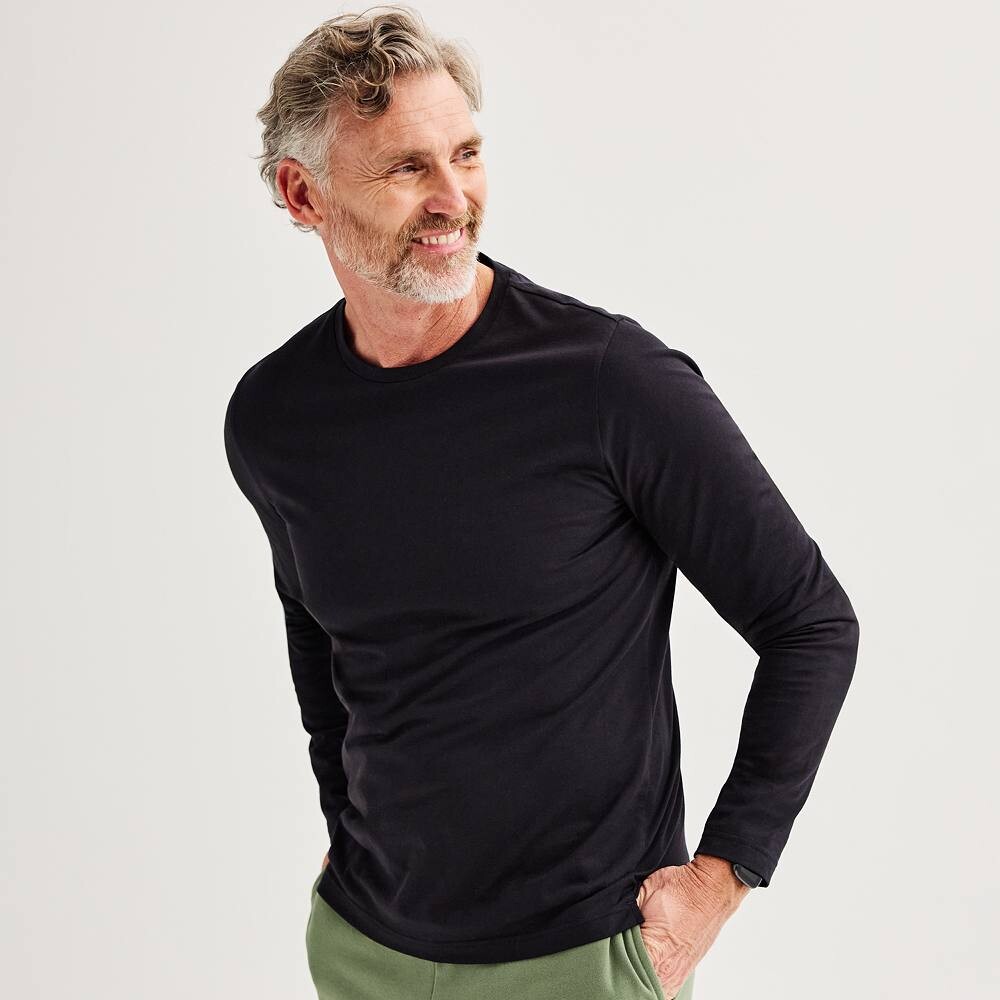 Мужская футболка Tek Gear Essential с длинными рукавами, цвет Mineral Black
Мужская футболка Tek Gear Essential с длинными рукавами, цвет Mineral Black