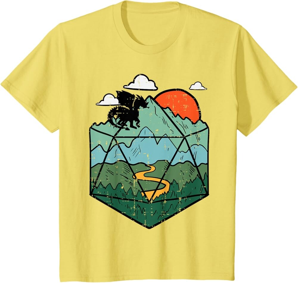 Детская футболка RPG Mountain Gamer, желтый
Детская футболка RPG Mountain Gamer, желтый