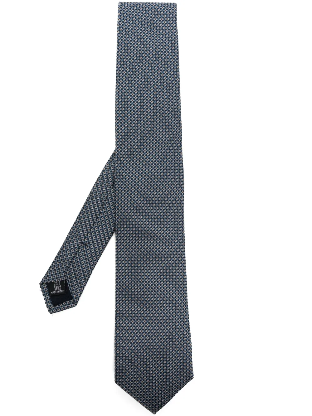 Шелковый галстук с заостренным концом Fursac, синий
Шелковый галстук с заостренным концом Fursac, синий