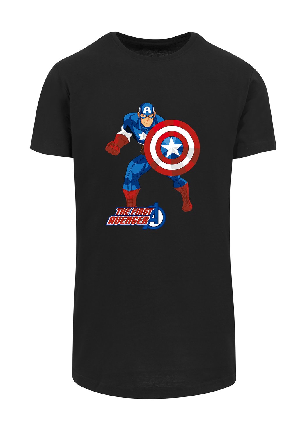Футболка с принтом MARVEL AVENGERS CAPTAIN AMERICA THE FIRST AVENGER F4NT4STIC, черный
Футболка с принтом MARVEL AVENGERS CAPTAIN AMERICA THE FIRST AVENGER F4NT4STIC, черный