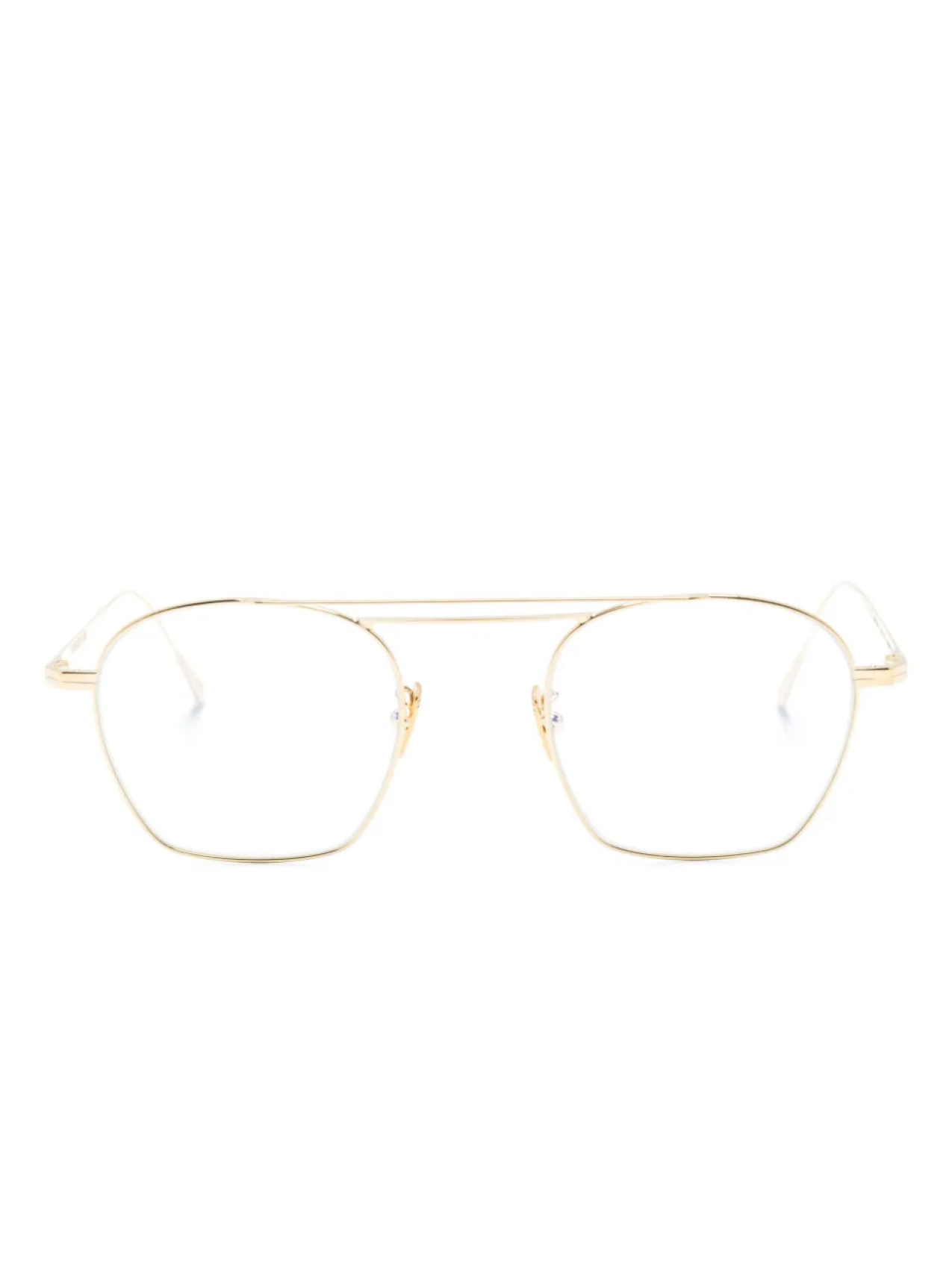 Cutler & Gross очки-пилоты с двойным мостом, золотой
Cutler & Gross очки-пилоты с двойным мостом, золотой