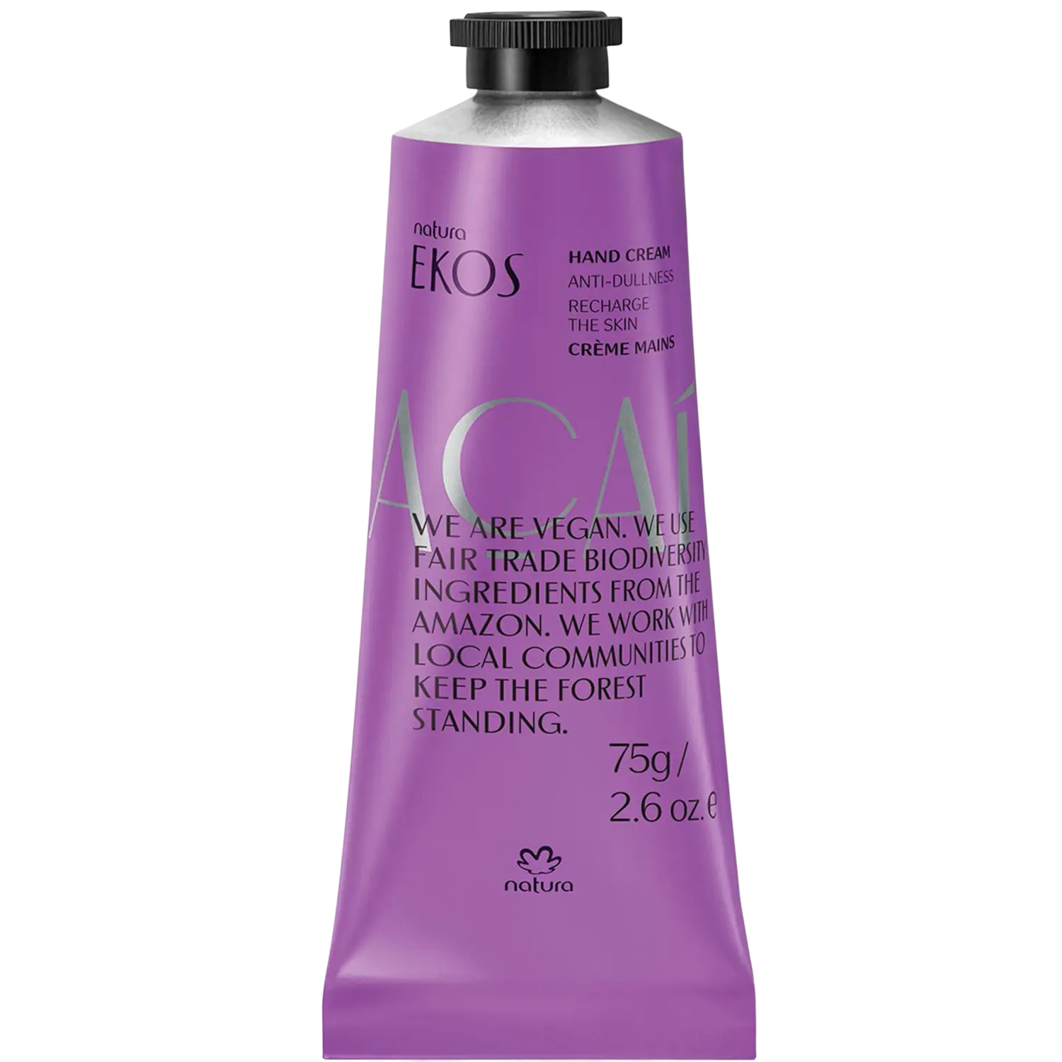 Крем для рук Ekos Açaí Natura, 2.6oz/75g
Крем для рук Ekos Açaí Natura, 2.6oz/75g