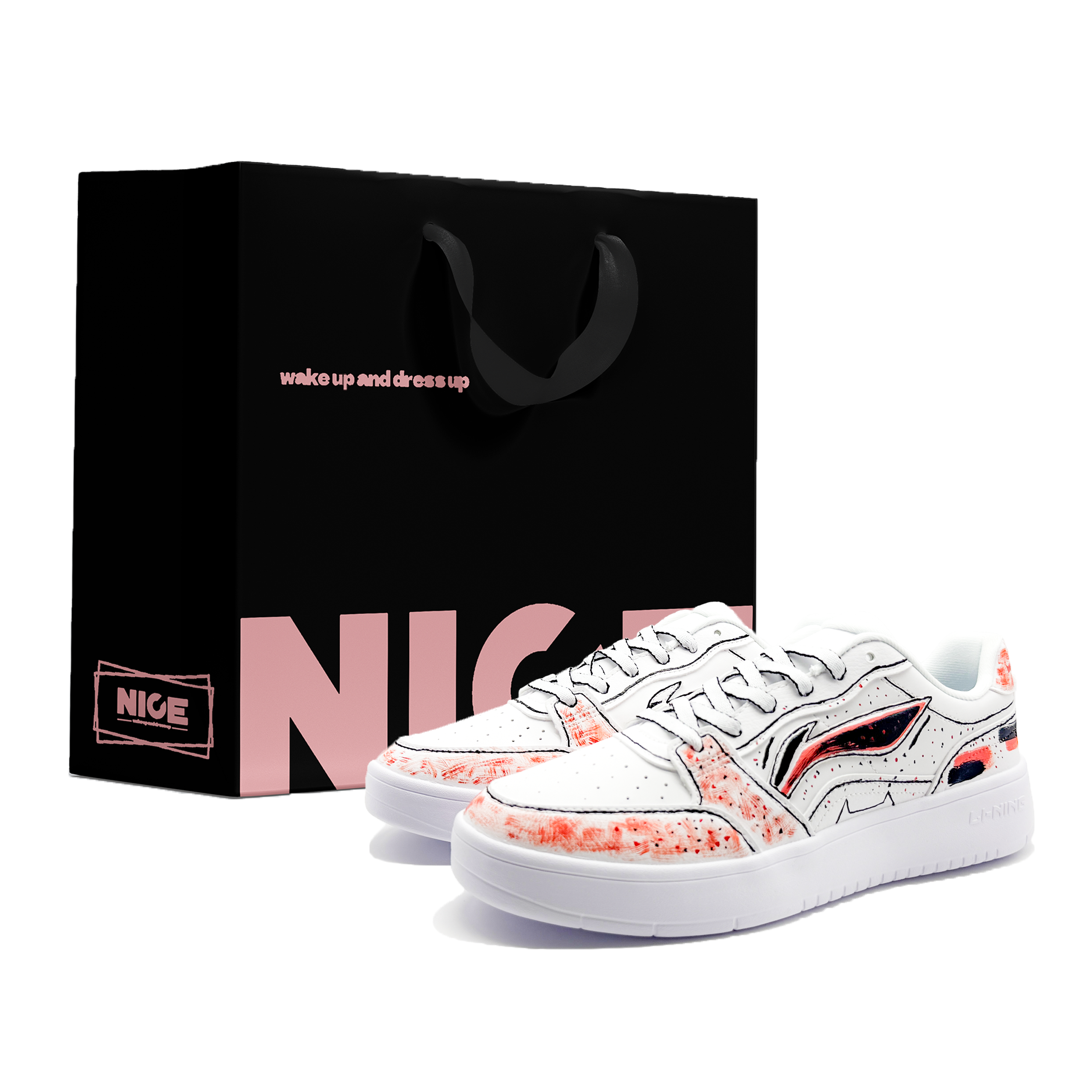 LINING Кроссовки для скейтбординга Acer Truncatum, увеличивающие рост, нескользящие и износостойкие, низкие, мужские, черно-красные
LINING Кроссовки для скейтбординга Acer Truncatum, увеличивающие рост, нескользящие и износостойкие, низкие, мужские, черно-красные