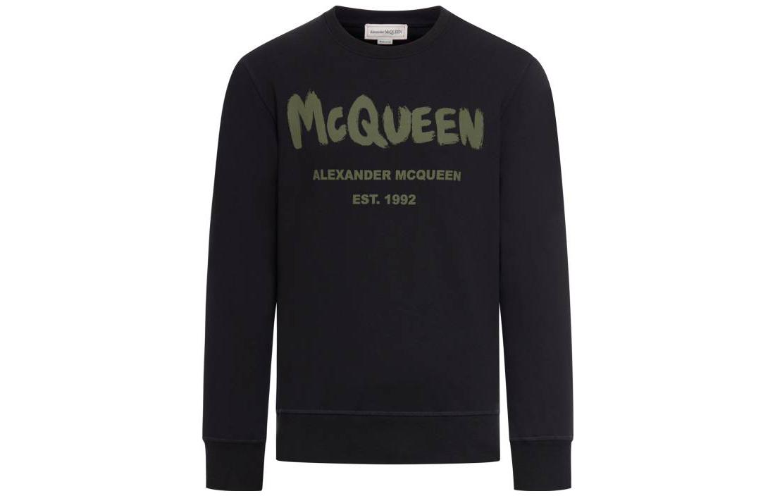 Футболка с принтом логотипа Alexander McQueen, черная
Футболка с принтом логотипа Alexander McQueen, черная